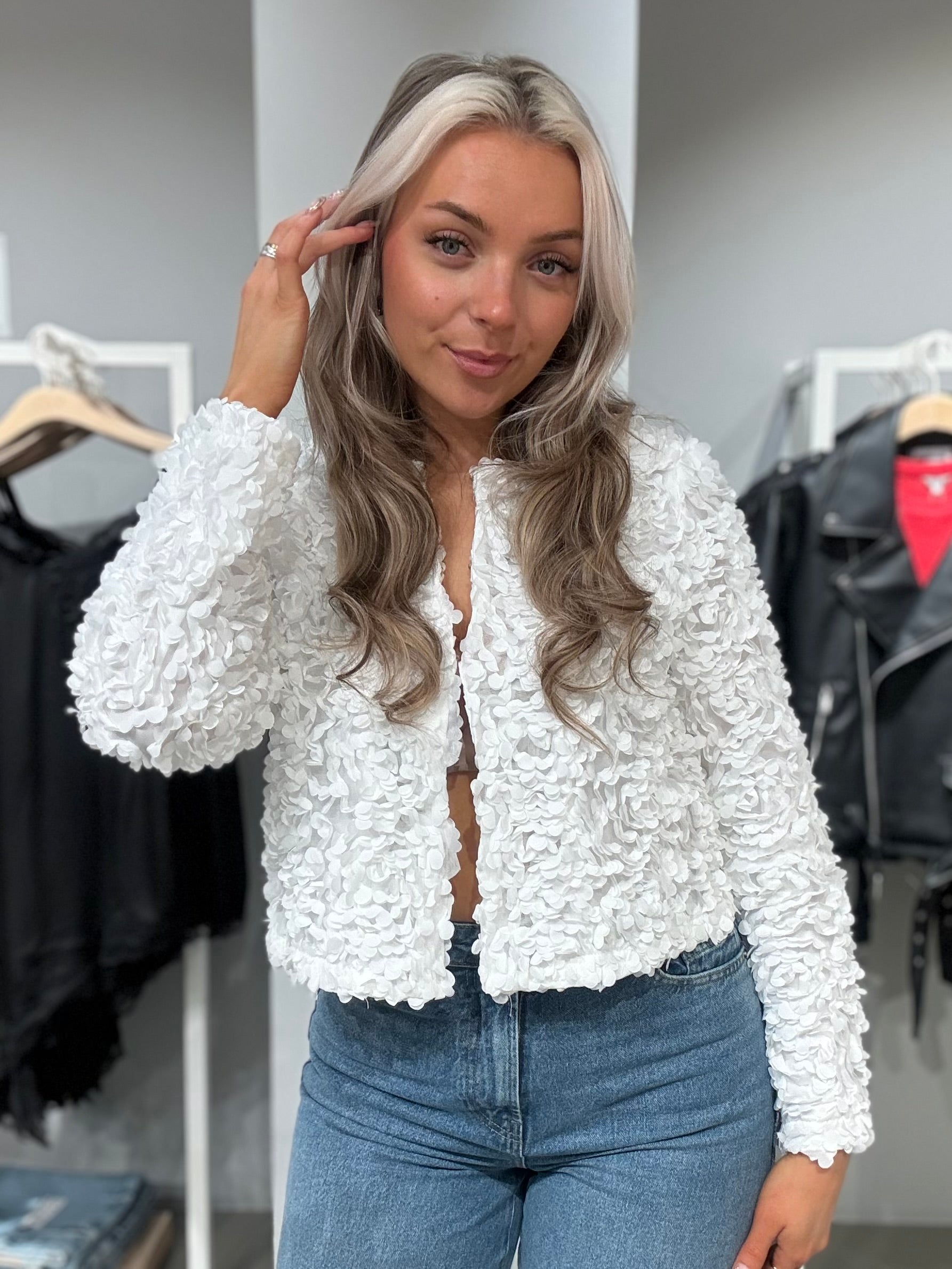 VIROSIE Cardigan - Snow White